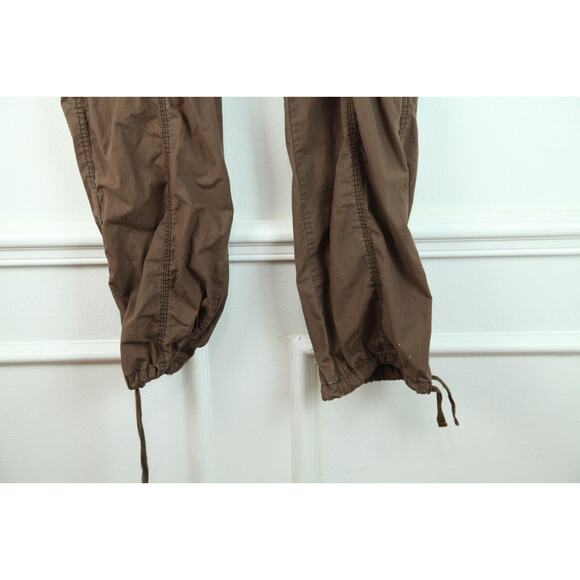 Vintage 17 L Cargo Pants Y2K Mid Rise Gorpcore Utility Brown Preppy Mossimo - Picture 5 of 9